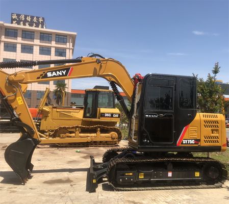 SANY SY75C Pro Bagger 7 Tonnen Betriebsgewicht Original Hydraulikpumpe und gebrauchte Einheit