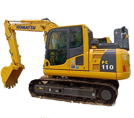 Original-Komatsu PC110 Bagger mit 0,6 M3 Eimer-Kapazität und 11 Tonnen Betriebsgewicht