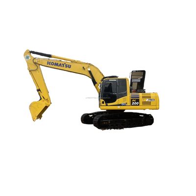 20 Tonnen Komatsu PC200 Bagger mit 195 kW Leistung Japan Gebrauchtes Hydraulisches Crawler Bagger
