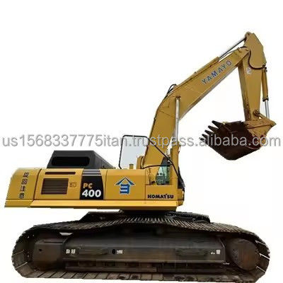 Shanghai Gebrauchtbagger Komatsu PC400-7 Grabermaschine mit Original-Hydraulikventil