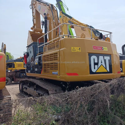 Häufig genutzte Caterpillar 349 Bagger mit 3,1 m3 Eimerkapazität und geringer Arbeitszeit
