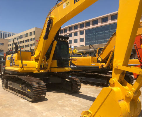 Original Komatsu PC200 20 Tonnen Hydraulischer Crawler Bagger mit Original Hydraulikpumpe