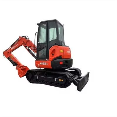 Gebrauchtes Kubota KX165 Bagger mit 5,5 Tonnen Betriebsgewicht und Original-Hydraulikventil