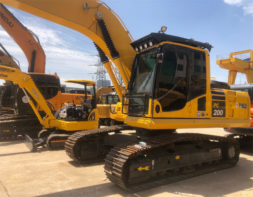 Japan verwendet Komatsu PC200 Hydraulic Crawler Bagger mit ausgezeichnetem und 195kw Motor