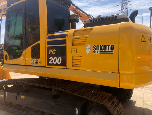 Japan verwendet Komatsu PC200 Hydraulic Crawler Bagger mit ausgezeichnetem und 195kw Motor