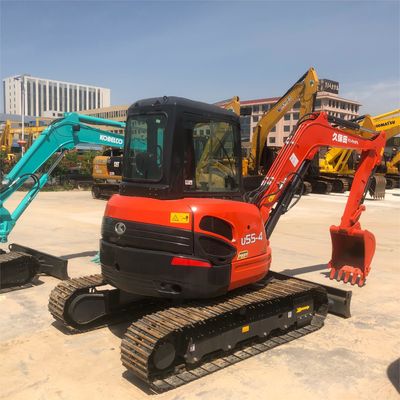 90% Kubota KX U55 Bagger mit Original-Hydraulikzylinder und geringer Arbeitszeit