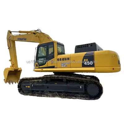Gebrauchtes Komatsu PC450 Bagger mit geringer Arbeitszeit und Original-Hydraulikzylinder
