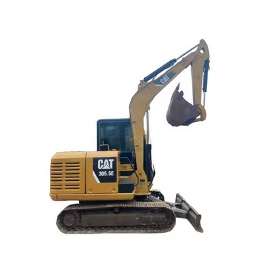 0-2000 Arbeitszeiten Gebraucht Caterpillar Cat 305.5 Bagger mit 0,8m3 Eimerkapazität