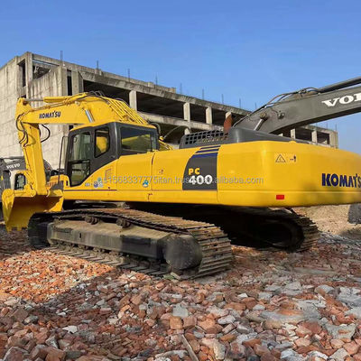 Shanghai Gebrauchtbagger Komatsu PC400-7 Grabermaschine mit Original-Hydraulikpumpe