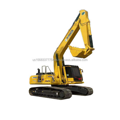 Japan verwendet Komatsu PC220 Bagger mit Original Hydraulikpumpe und 22 Tonnen Kapazität