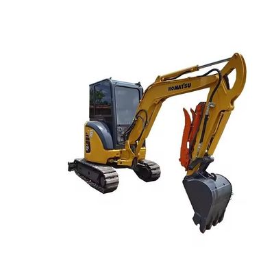 0.2M3 Eimer-Kapazität Gebraucht Komatsu PC35 Mini Bagger von 2016 für den Bau