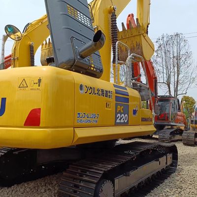 Original Hydraulikzylinder und Leistung 22 Tonnen Gebrauchtbagger aus Japan Komatsu