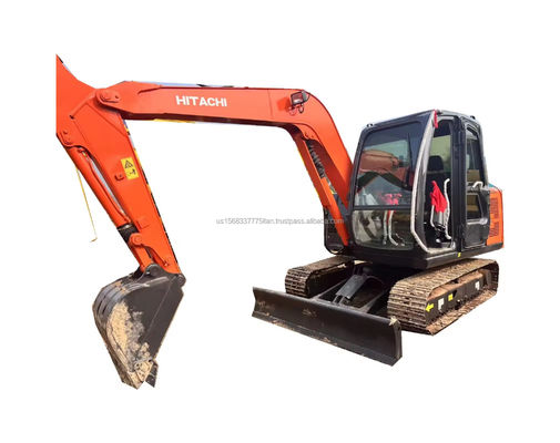 Hitachi ZX60 6 Tonnen Bagger aus JAPAN und Hyperkinesis mit 0,33 M3 Eimerkapazität verwendet