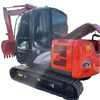 Hitachi ZX60 6 Tonnen Mini Bagger, in Japan hergestellt mit Original-Hydraulikzylinder und gebraucht