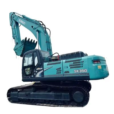 Gebrauchtes Kobelco SK350 Bagger mit Original-Hydraulikpumpe in gutem Zustand