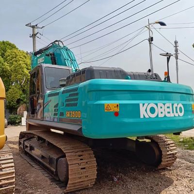 Gebrauchtes Kobelco SK350 Bagger mit Original-Hydraulikpumpe in gutem Zustand
