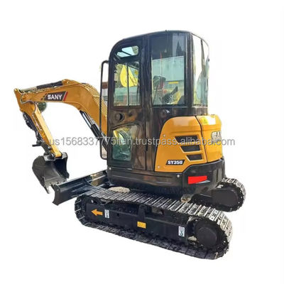 3.8TON Betriebsgewicht SANY SY35U Gebrauchtbagger mit ausgezeichnetem Zustand und Motor