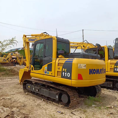 Komatsu PC110-8 Hydraulischer Crawlerbagger 11 Tonnen Japan mit 0-2000 Arbeitsstunden