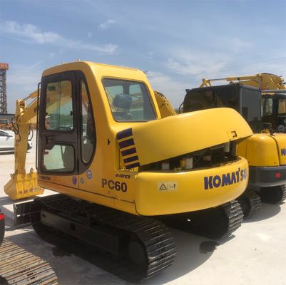 2016 in gutem Zustand Komatsu PC60 6Ton Hydraulischer Mini Digger Crawler Bagger in Japan