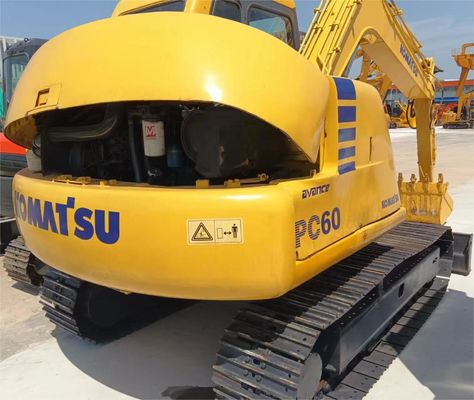 2016 in gutem Zustand Komatsu PC60 6Ton Hydraulischer Mini Digger Crawler Bagger in Japan
