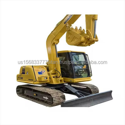 2016 Komatsu PC60 Gebrauchtbagger Hydraulischer Bagger Crawler Original Hydraulisches Ventil