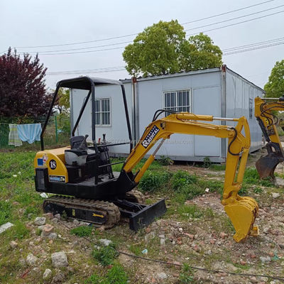Original Komatsu PC18 Mini Gebrauchtbagger 1865 KG Crawler Bagger mit und Standard