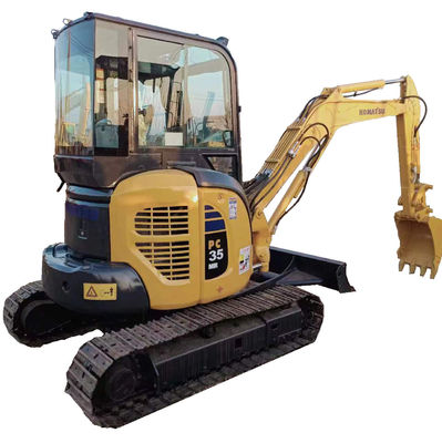 Minibagger Komatsu PC35 Second Hand mit 11,2 kW Leistung und 0,2 M3 Eimerkapazität
