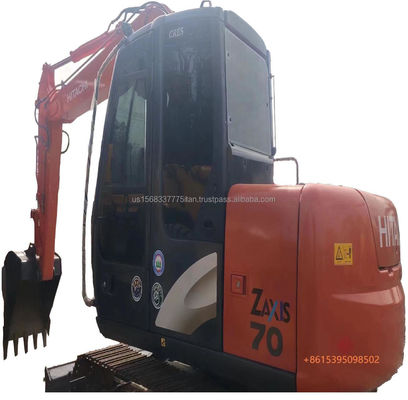 Hitachi ZX70 Bagger verwendet 99% Original in Japan mit Betriebsgewicht von 10 Tonnen