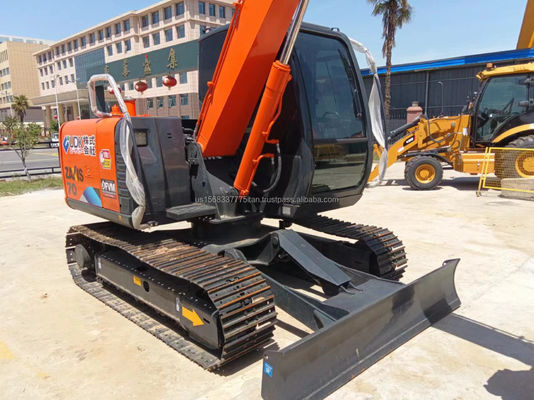 Hitachi ZX70 Bagger verwendet 99% Original in Japan mit Betriebsgewicht von 10 Tonnen