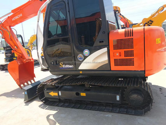 100% Original Japan Gebraucht Hitachi ZX70 Bagger mit geringen Arbeitszeiten und Leichtbau