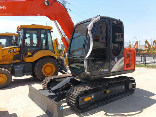 100% Original Japan Gebraucht Hitachi ZX70 Bagger mit geringen Arbeitszeiten und Leichtbau