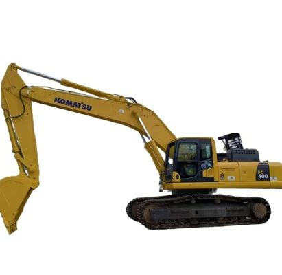 Shanghai Gebrauchtbagger Komatsu PC400-8 mit 270 kW Leistung Jahr 2016 weniger Arbeitszeiten