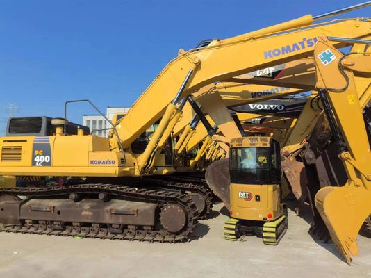 Shanghai Gebrauchtbagger Komatsu PC400-8 mit 270 kW Leistung Jahr 2016 weniger Arbeitszeiten